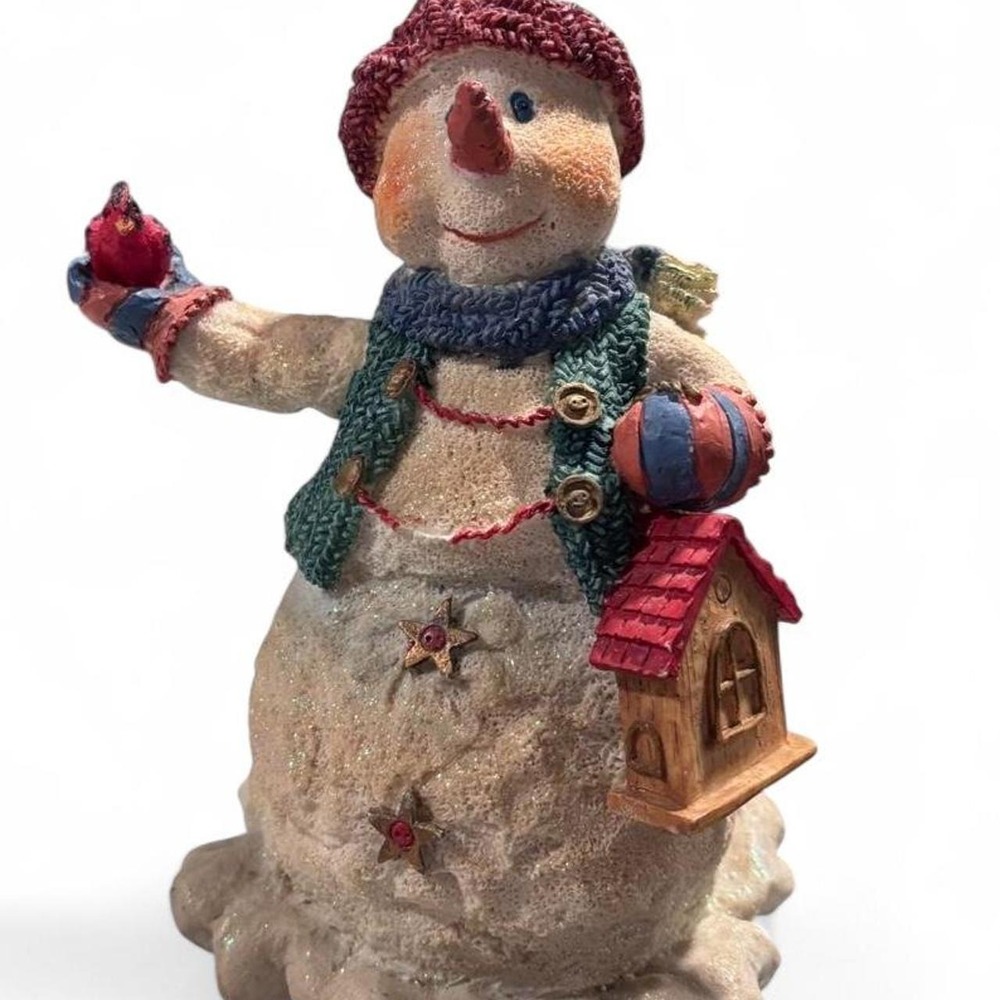 Vintage unbranded‎ snowman figurine
